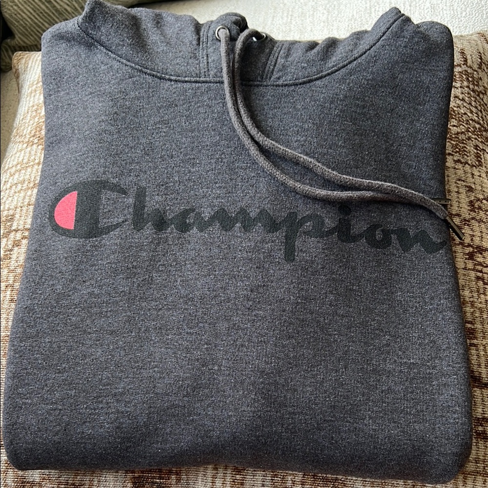 Champion Gray Hoodie Pullover